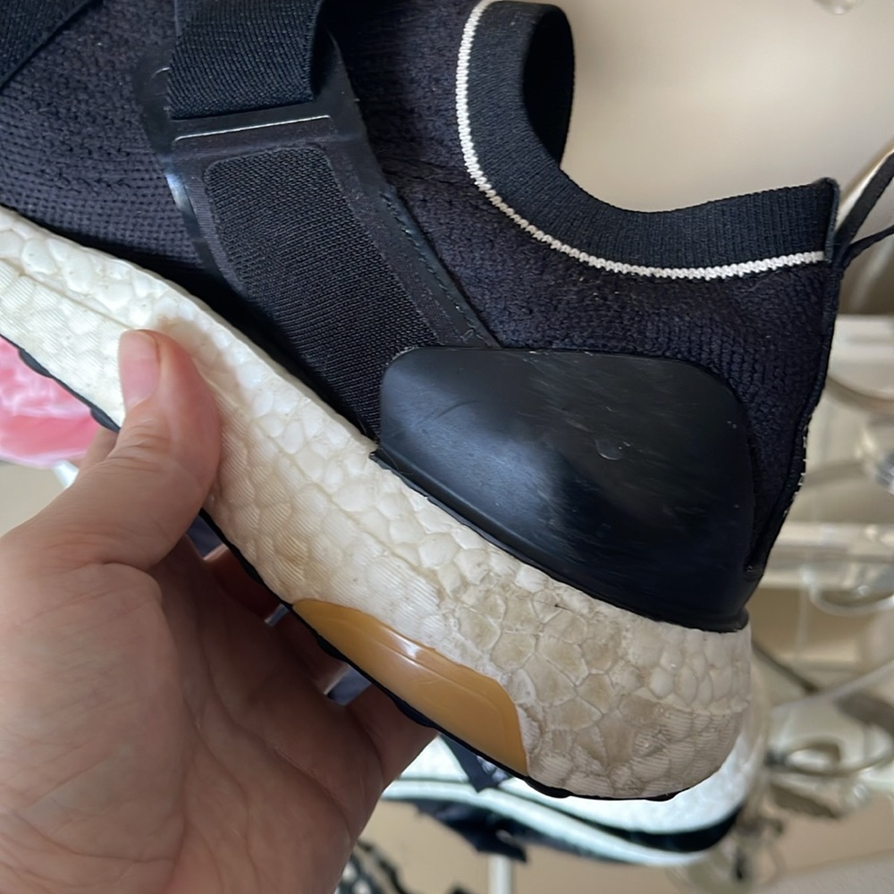 Adidas Stella McCartney Black and White Athletic Shoes - Picture 5 of 9